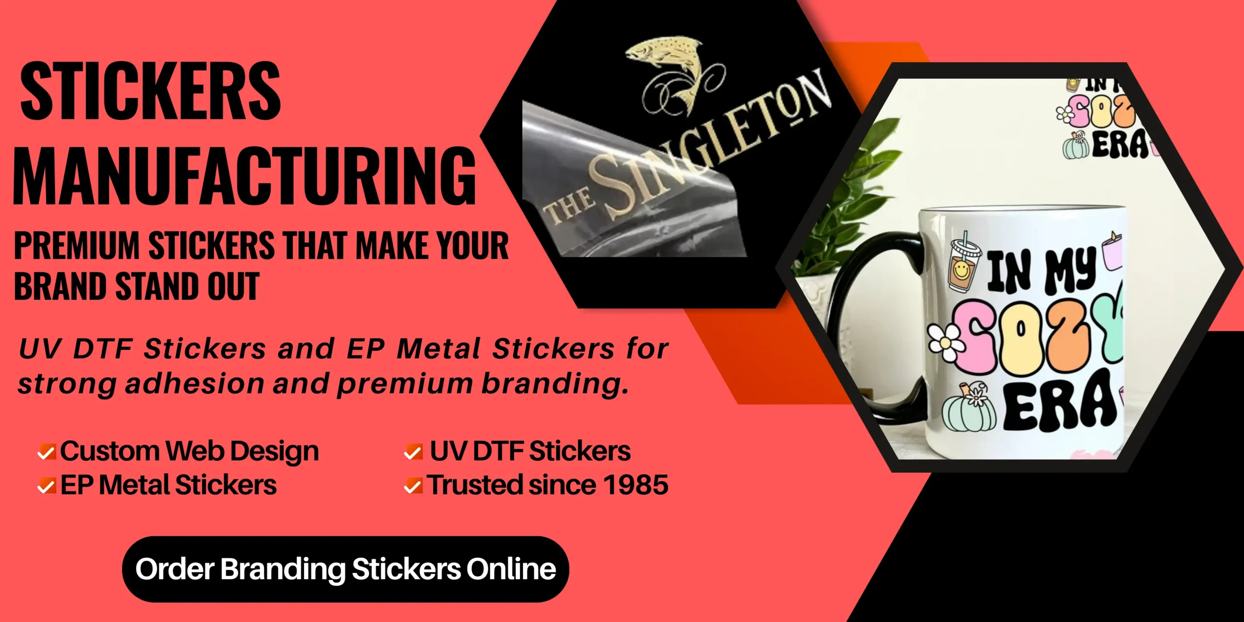 Sharma Labels UV DTF & EP Metal Stickers Manufacturing